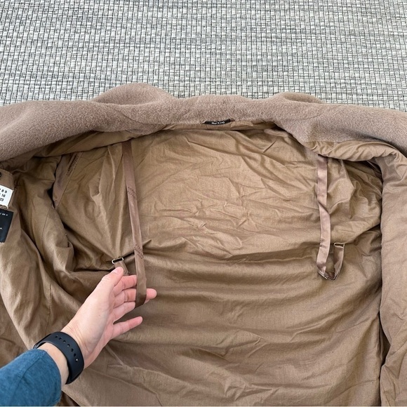 MM6 Maison Martin Margiela Tan Pea Coat - Picture 11 of 16